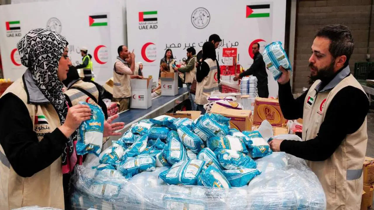 مبادرة إنسانية إماراتية جديدة تواصل جهودها المكثفة للتخفيف من معاناة أهالي غزة